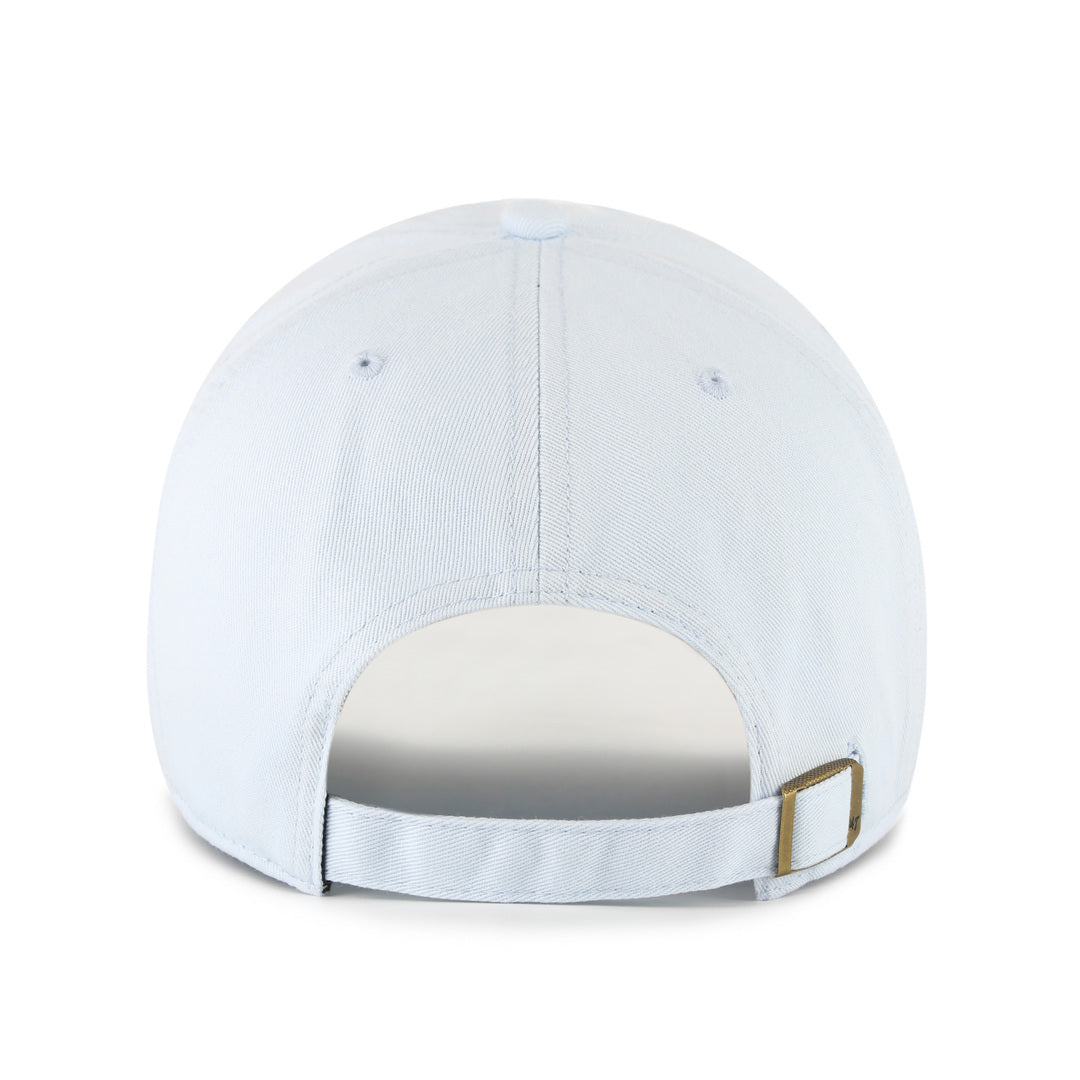 47 Brand NHL Womens Edmonton Oilers Gelato Clean-Up Hat Light Blue
