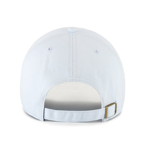 47 Brand NHL Womens Edmonton Oilers Gelato Clean-Up Hat Light Blue
