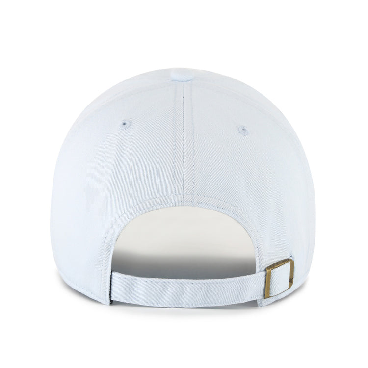 47 Brand NHL Womens Edmonton Oilers Gelato Clean-Up Hat Light Blue
