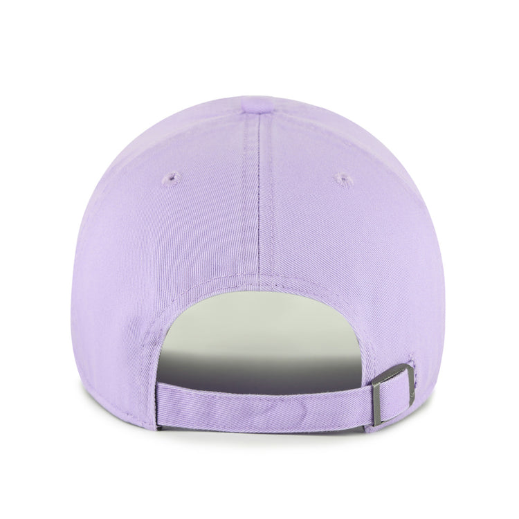 47 Brand NHL Womens Edmonton Oilers Gelato Clean-Up Hat Purple
