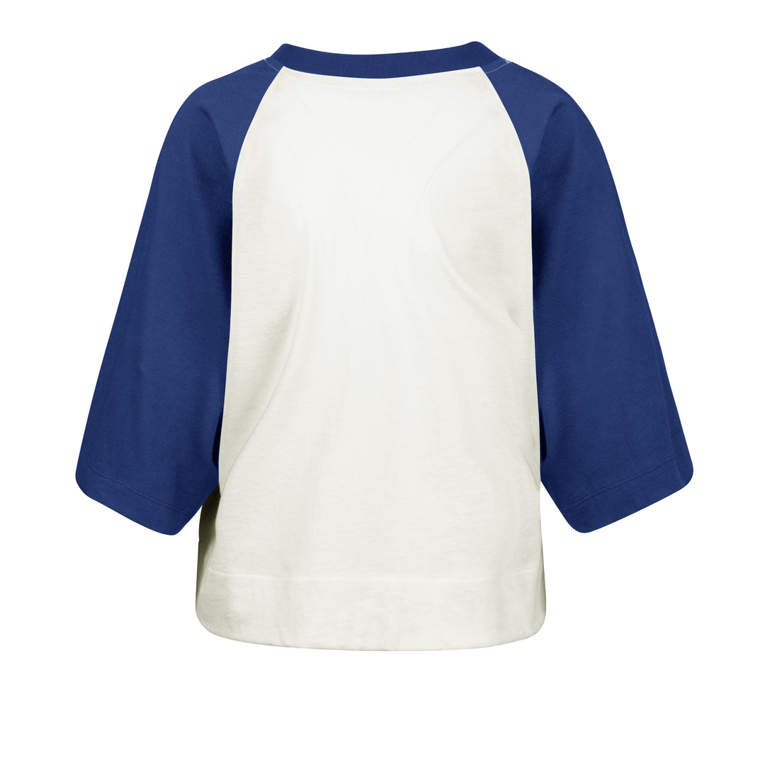 '47 Brand Women's MLB Toronto Blue Jays Infield Shift Crop Shirt