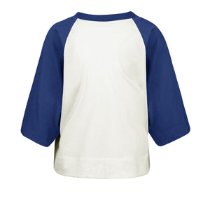 '47 Brand Women's MLB Toronto Blue Jays Infield Shift Crop Shirt