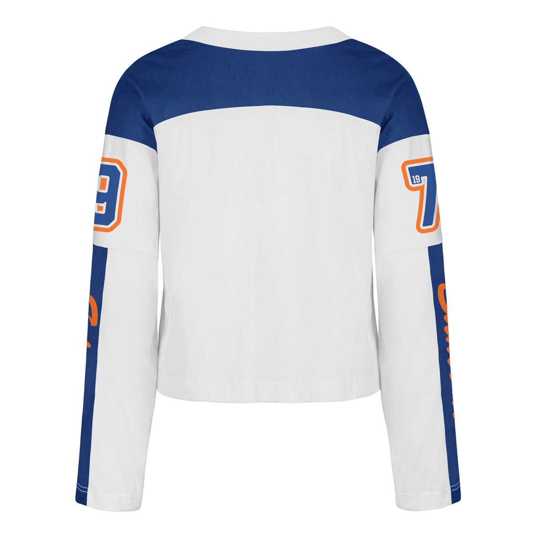 '47 Brand Women's NHL Edmonton Oilers Exclamation Metro Jersey Top