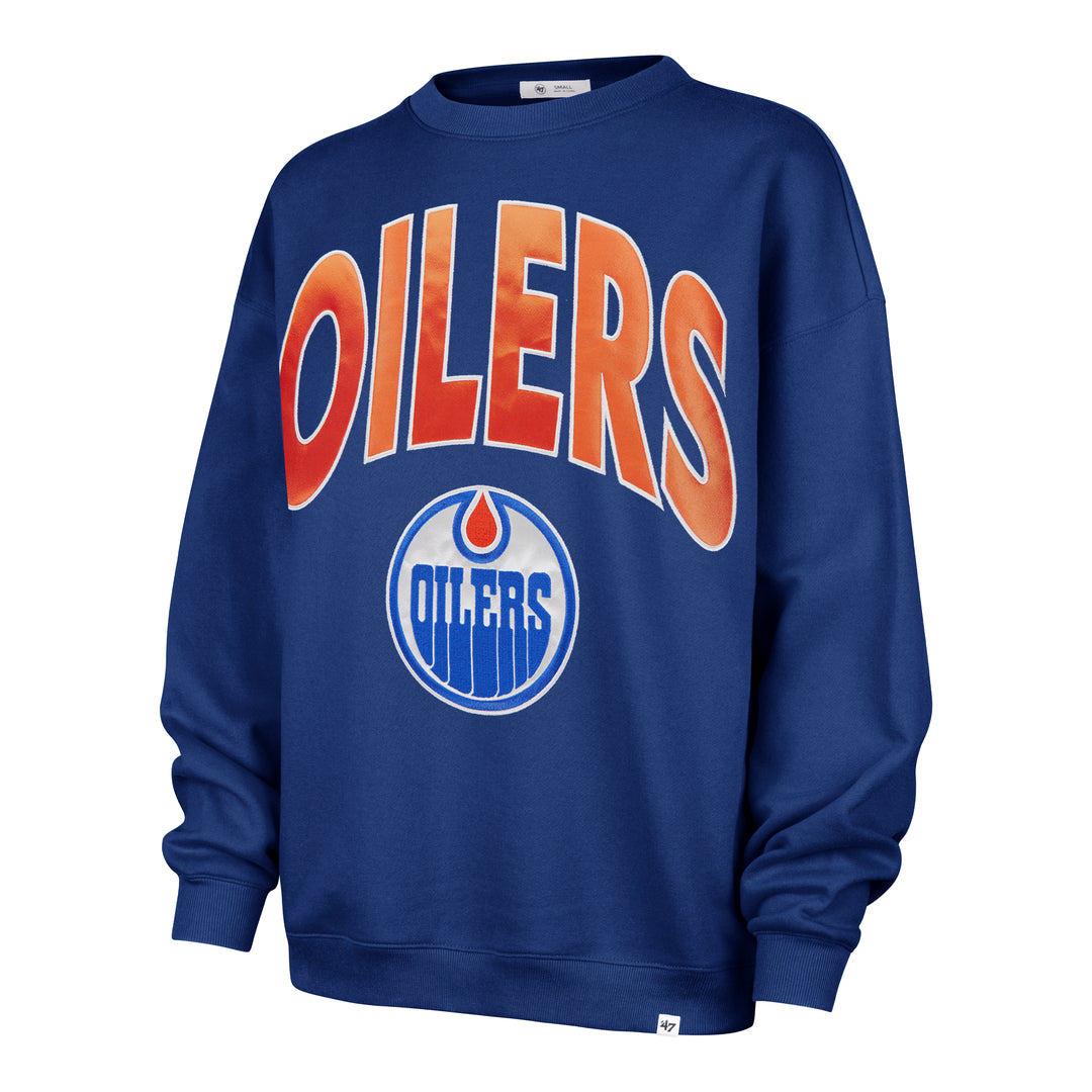 '47 Brand Women's NHL Edmonton Oilers Extra Innings Sweatshirt