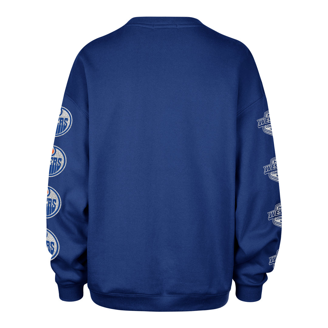'47 Brand Women's NHL Edmonton Oilers Go Big Sweatshirt