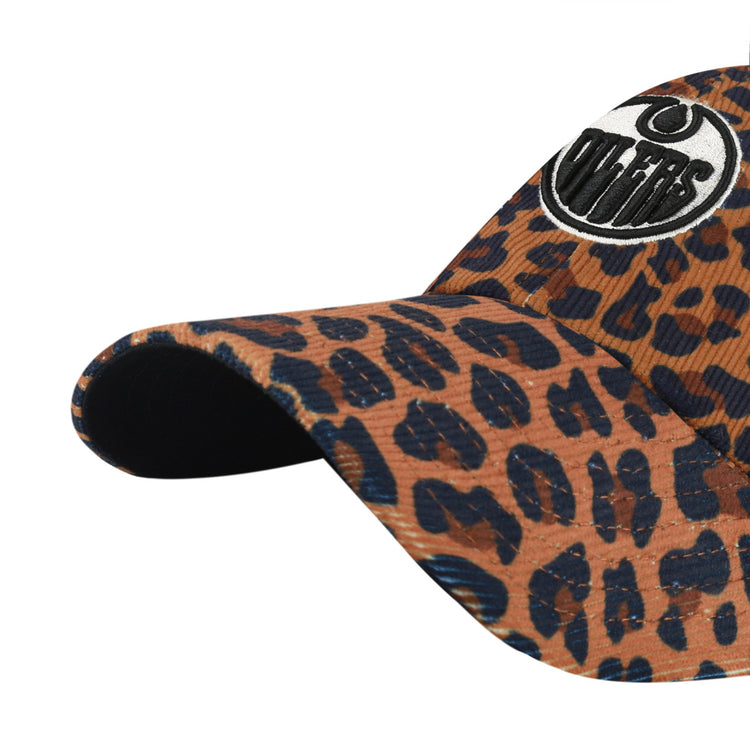 '47 Brand Women's NHL Edmonton Oilers Leopard Corduroy Hat