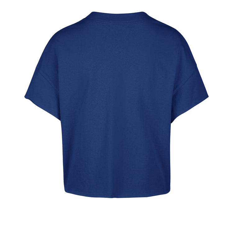 '47 Brand Women's NHL Edmonton Oilers Win Big Crop Shirt