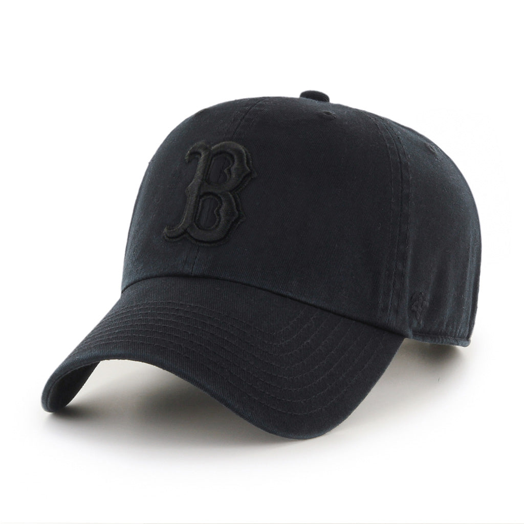 '47 Brand Men's MLB Boston Red Sox Clean-Up Hat Black