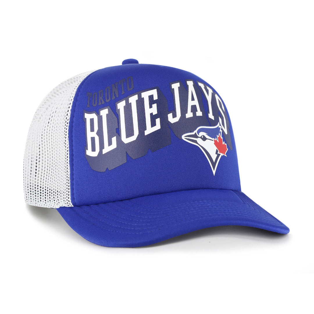 '47 Brand Men's MLB Toronto Blue Jays Meander Trucker Hat Royal blue White