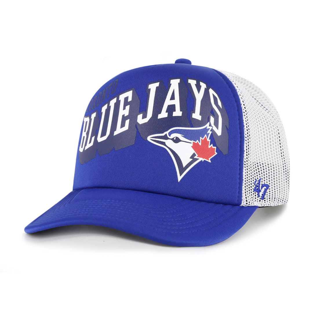 '47 Brand Men's MLB Toronto Blue Jays Meander Trucker Hat Royal blue White