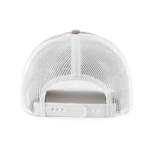 '47 Brand Men's MLB Toronto Blue Jays Tide Sweep Rope Trucker Hat grey white