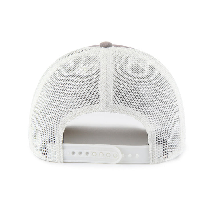 '47 Brand Men's MLB Toronto Blue Jays Tide Sweep Rope Trucker Hat grey white