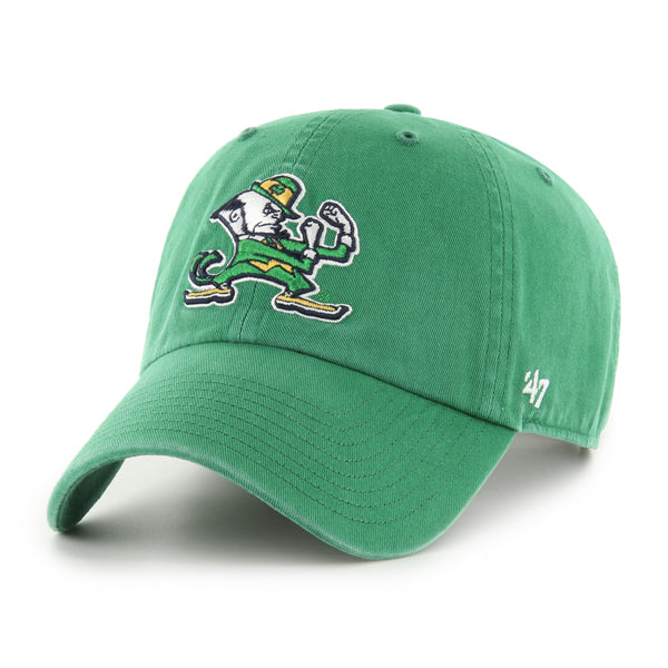 '47 Brand Men's NCAA Notre Dame Fighting Irish Clean-Up Cap Green