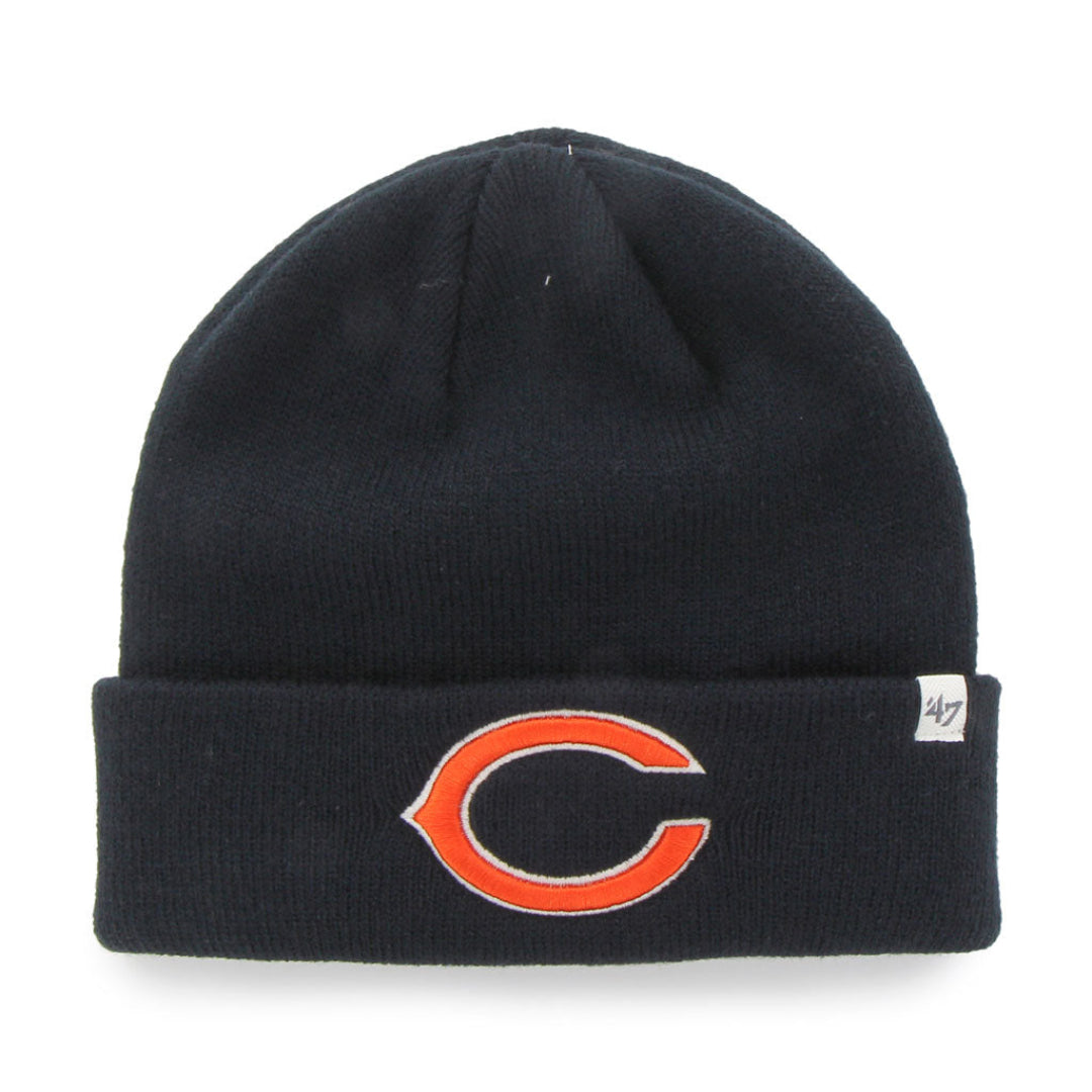 '47 Brand Men's NFL Chicago Bears Raised Cuffed Knit Toque