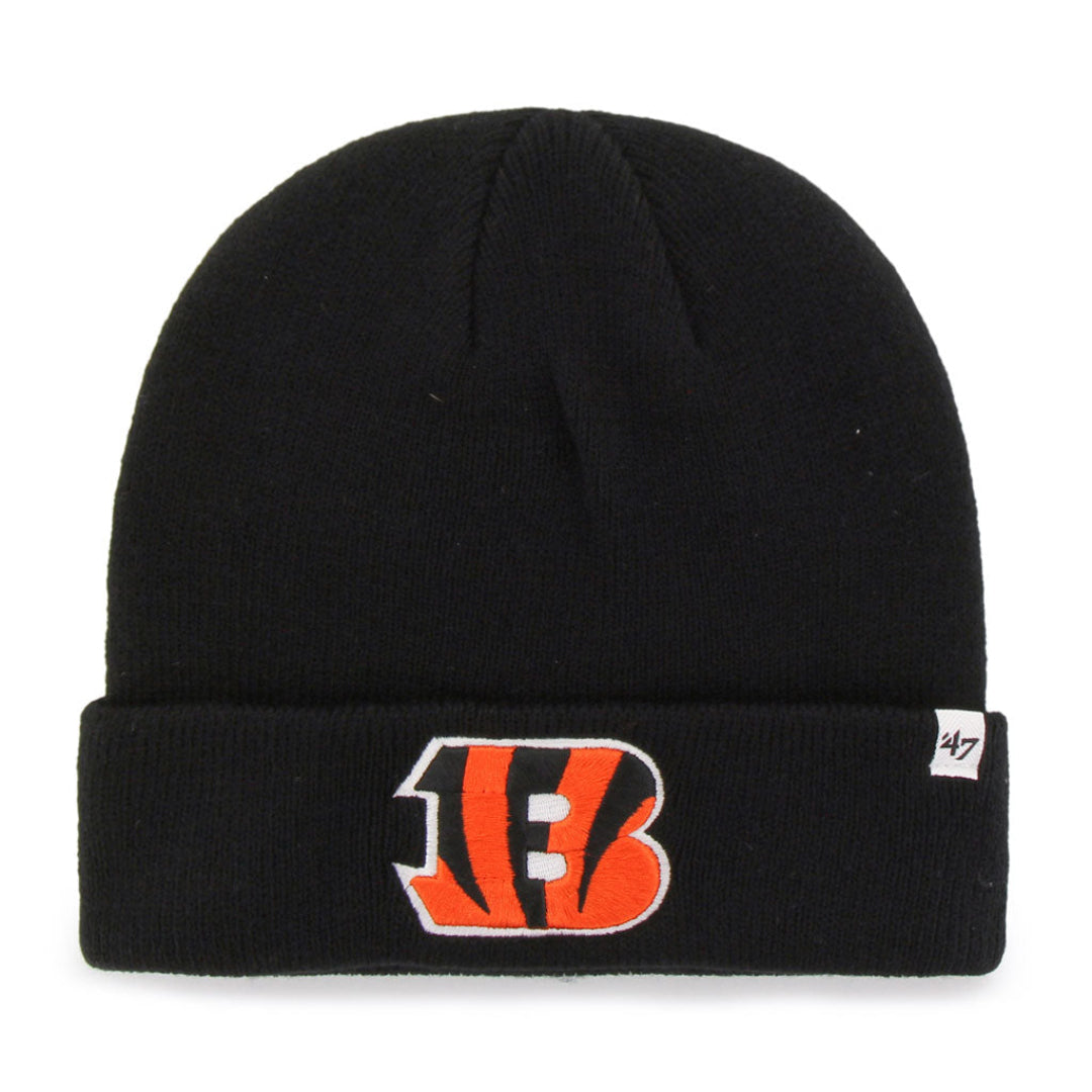 '47 Brand Men's NFL Cincinnati Bengals Raised Cuffed Knit Toque