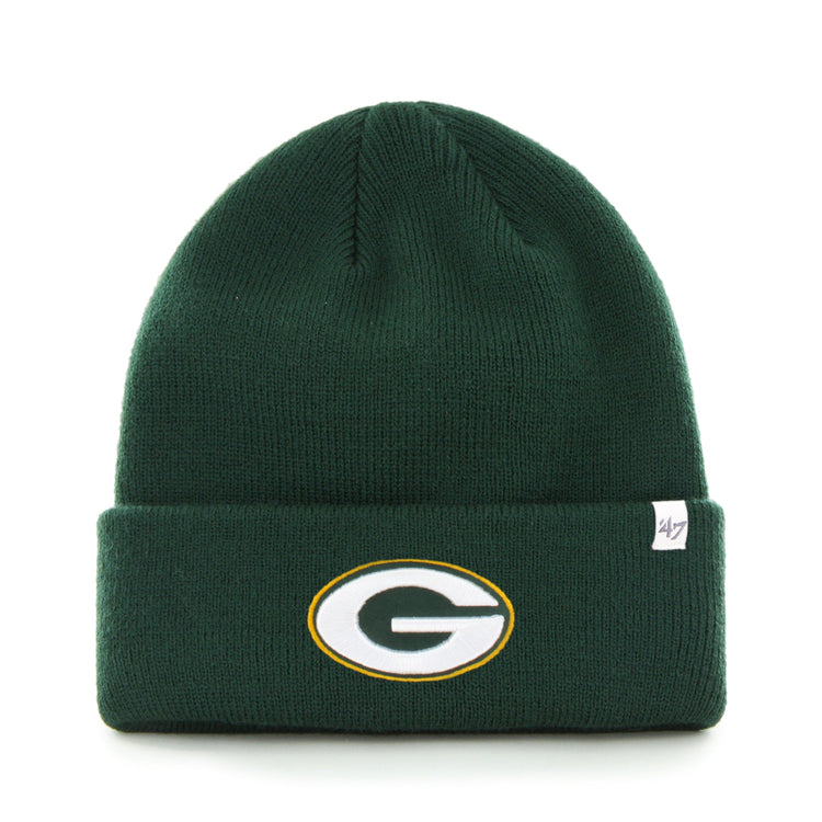 '47 Brand Men's NFL Green Bay Packers Raised Cuffed Knit Toque