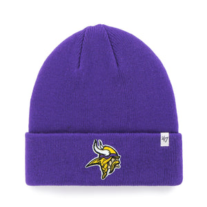 '47 Brand Men's NFL Minnesota Vikings Raised Cuffed Knit Toque