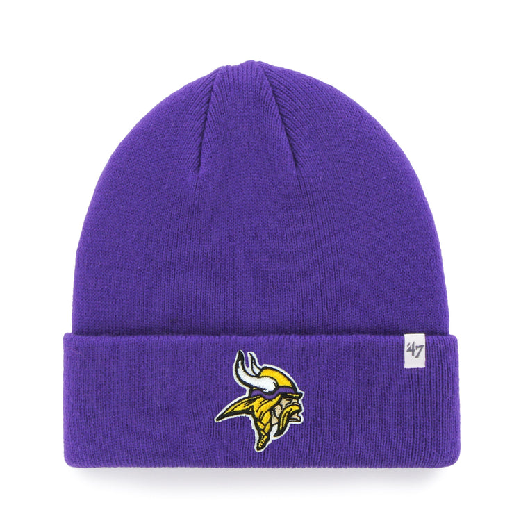 '47 Brand Men's NFL Minnesota Vikings Raised Cuffed Knit Toque