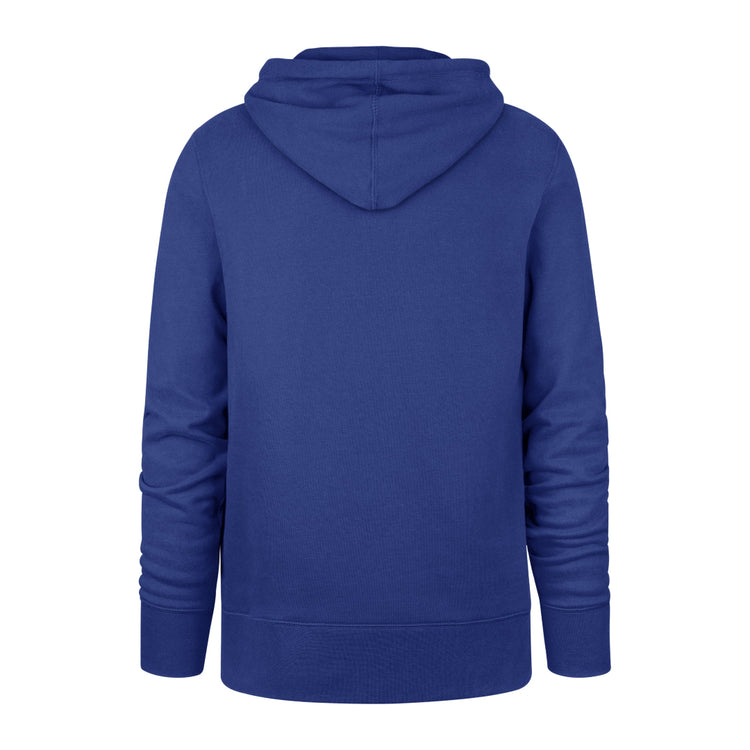 '47 Brand Men's NHL Edmonton Oilers Byline Headline Hoodie blue