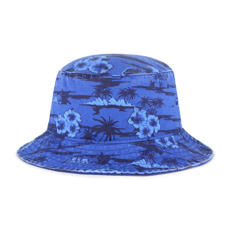 '47 Brand Men's NHL Edmonton Oilers Fiji Bucket Hat blue