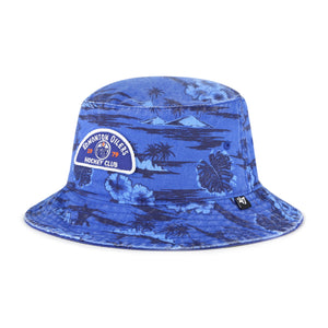 '47 Brand Men's NHL Edmonton Oilers Fiji Bucket Hat blue