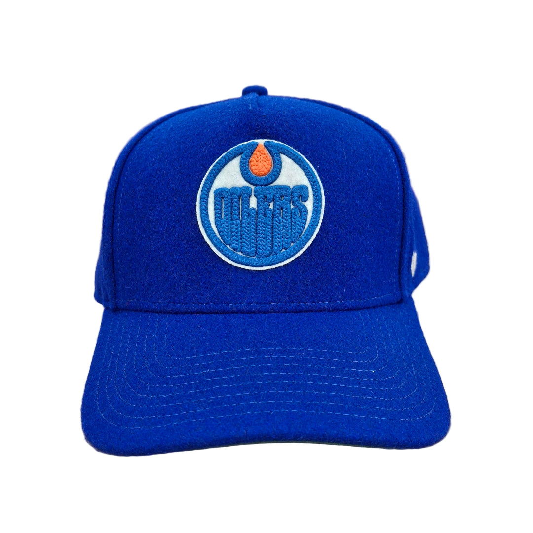 '47 Brand Men's NHL Edmonton Oilers Golden Age Offside DT Hat blue