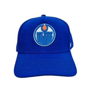 '47 Brand Men's NHL Edmonton Oilers Golden Age Offside DT Hat blue