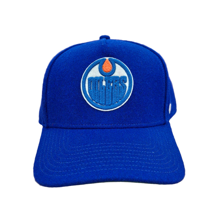 '47 Brand Men's NHL Edmonton Oilers Golden Age Offside DT Hat blue