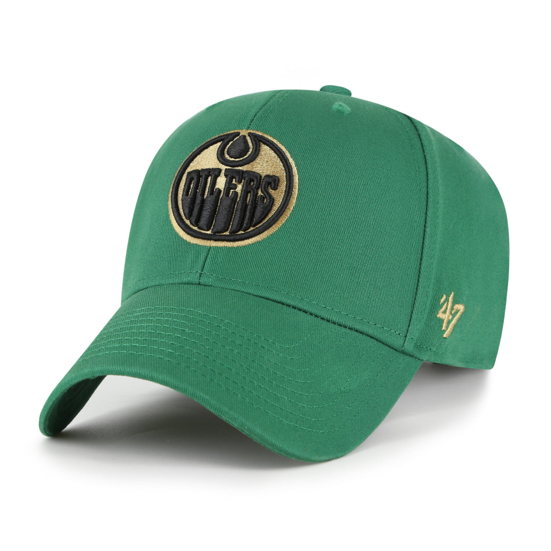 '47 Brand Men's NHL Edmonton Oilers Lucky Green Legend MVP Hat