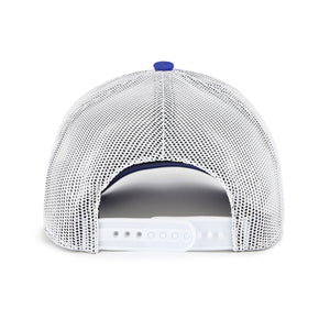 '47 Brand Men's NHL Edmonton Oilers Meander Trucker Hat royal blue white
