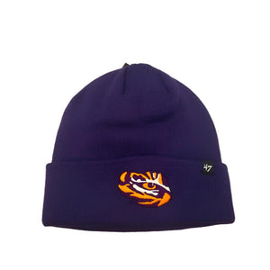 '47 Brand Men's NCAA LSU Tigers Cuffed Knit Toque Purple