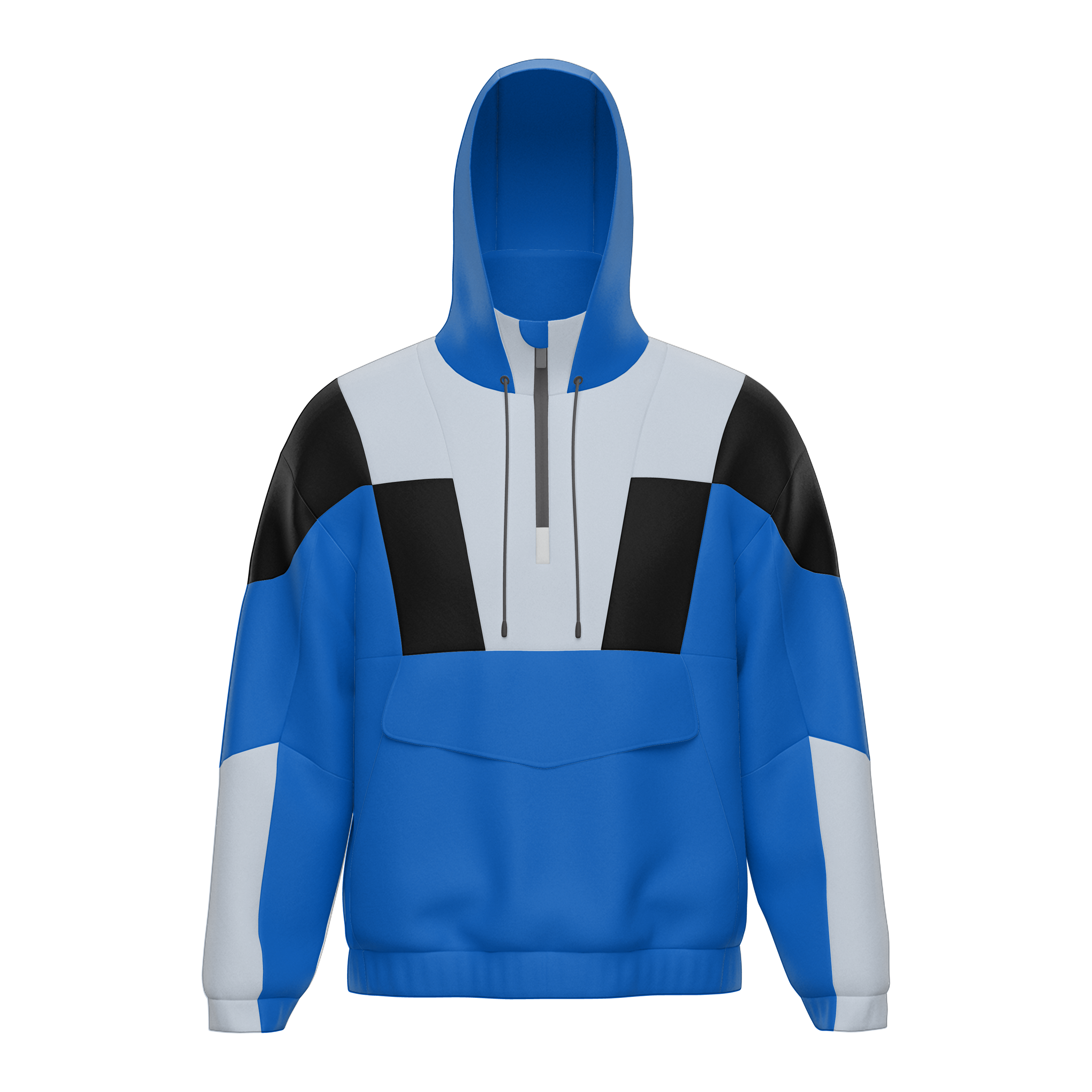 Retro Pullover Hooded Jacket - Design-10