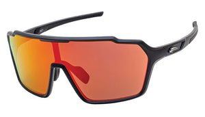 Atmosphere Marmot Sunglasses Matte Black/Red Revo
