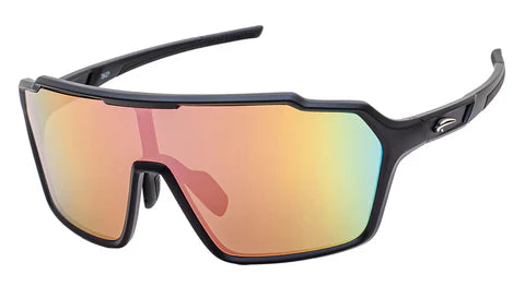 Atmosphere Marmot Sunglasses Matte Black/Rose Gold Revo
