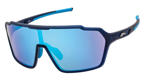 Atmosphere Marmot Sunglasses Matte Crystal Blue/Blue Revo
