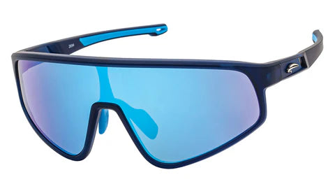 Atmosphere Tremblant Sunglasses Matte Crystal Blue/Blue Revo
