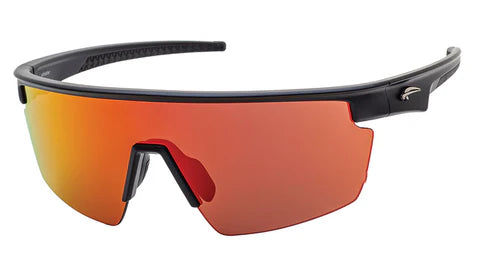 Atmosphere Whistler Sunglasses Matte Black/Red Revo
