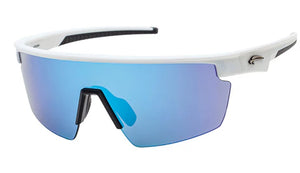 Atmosphere Whistler Sunglasses Matte White/Blue Revo
