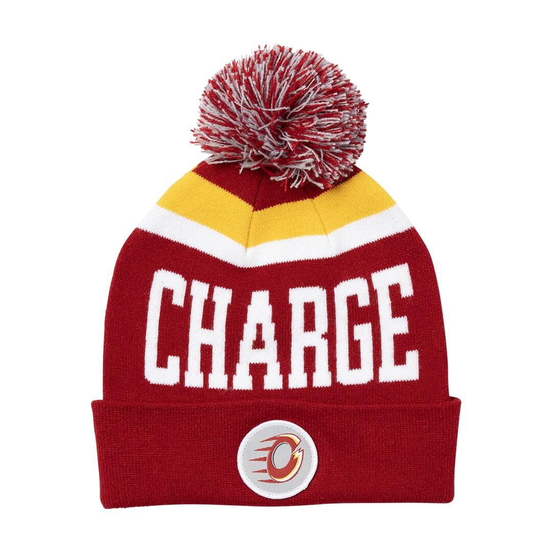 BAUER PWHL Ottawa Charge Patch Cuffed Pom Knit
