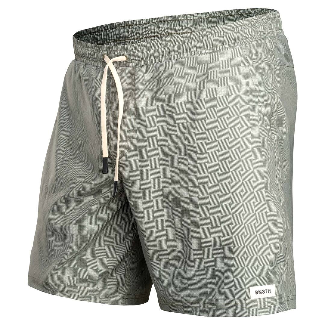 BN3TH Men's Agua Volley Swim Short 7" Artisan Tile Bronze