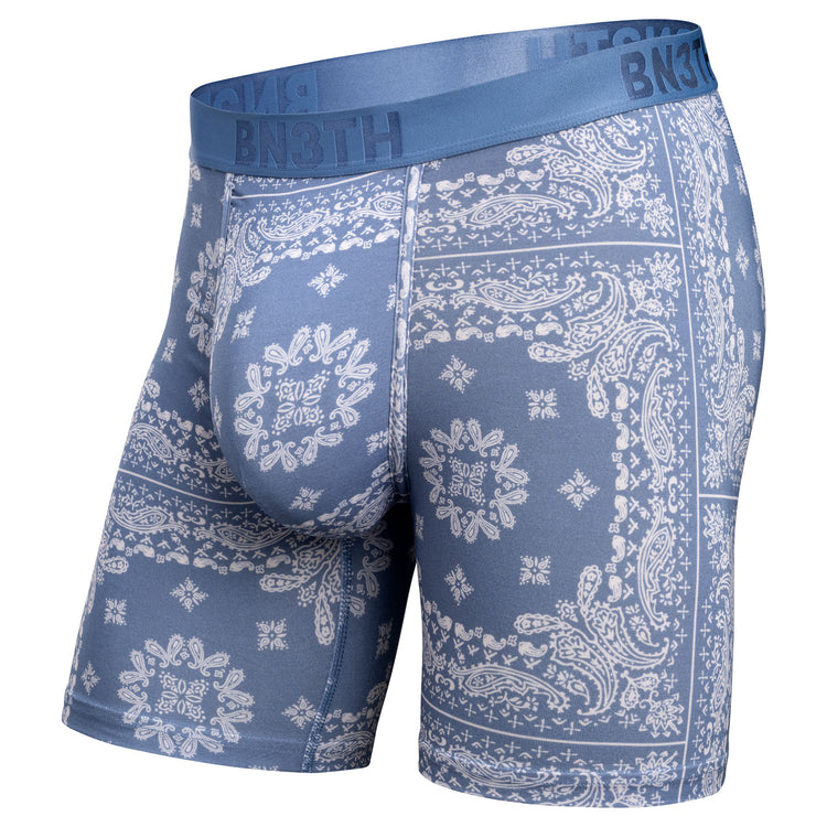 BN3TH Men's Classic Icon Boxer Brief BANDANA FOG
