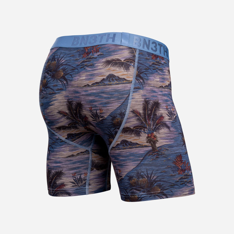 BN3TH Men's Classic Icon Boxer Brief VINTAGE TROPICS HEATHER FOG
