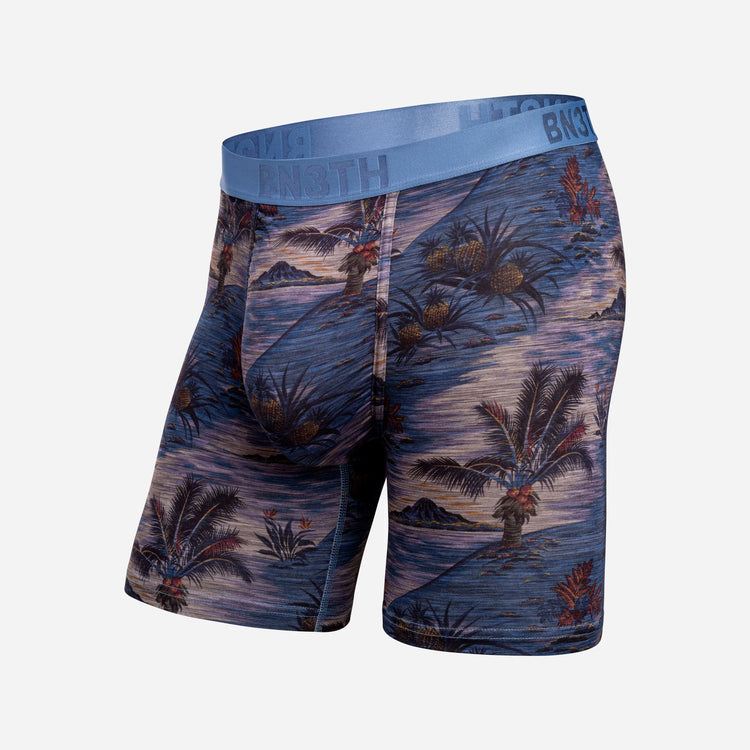 BN3TH Men's Classic Icon Boxer Brief VINTAGE TROPICS HEATHER FOG
