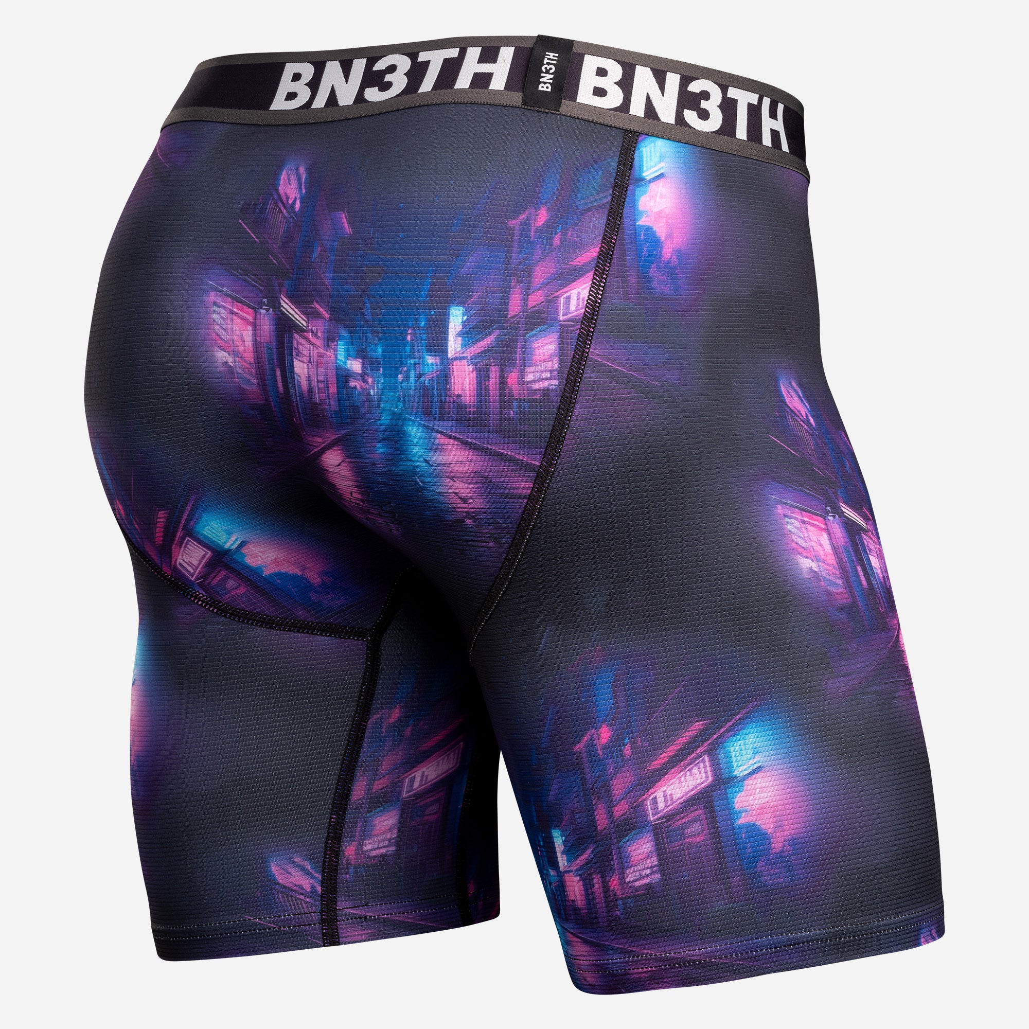 BN3TH Men's Flex Max Boxer Brief ALLEYWAY-BLUE LOLITE
