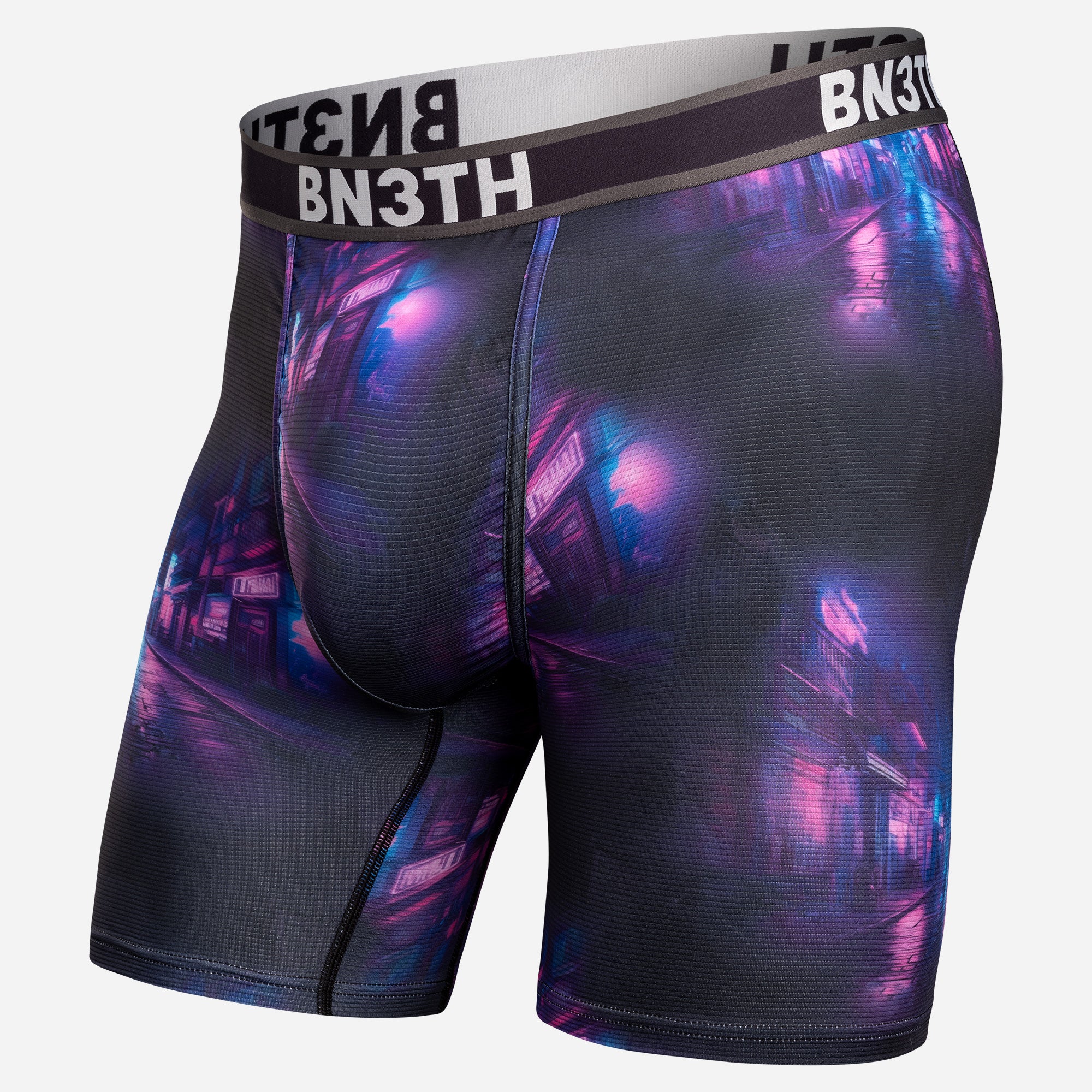 BN3TH Men's Flex Max Boxer Brief ALLEYWAY-BLUE LOLITE
