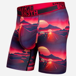 BN3TH Men's Flex Max Boxer Brief SUNSET RACING-CERISE
