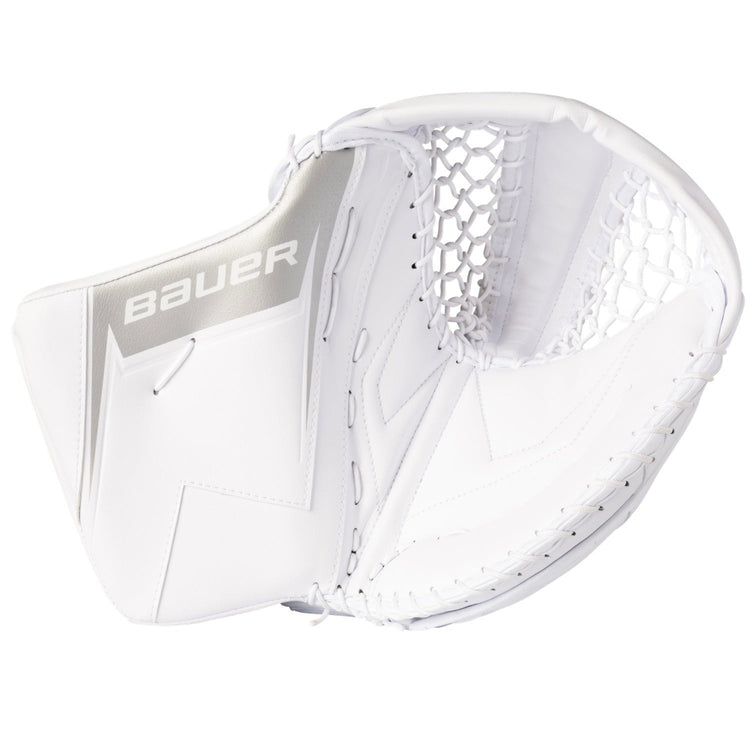Bauer Intermediate SV-90 Hockey Goalie Trapper White