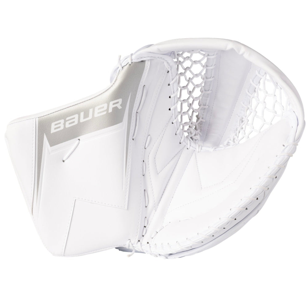 Bauer Senior SV-90 Hockey Goalie Trapper White