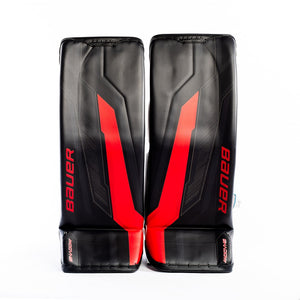 Bauer Senior Supreme Shadow USC Spec Hockey Goalie Pad Black Red