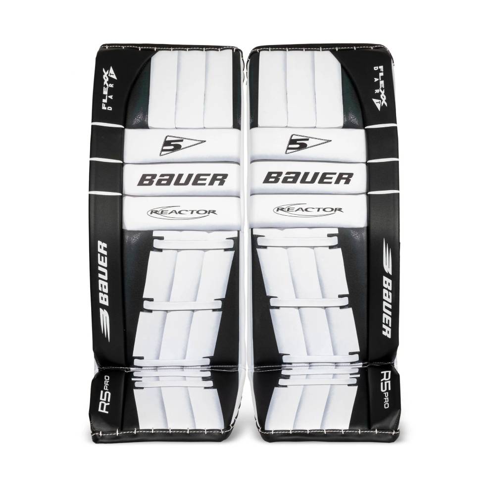 Bauer Senior Vapor R5 Pro Hockey Goalie Pad White Black